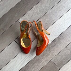 Marciano PMJasmine Orange Heels | Size: 10